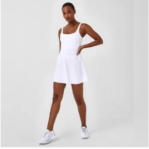 Spanx white tennis dress